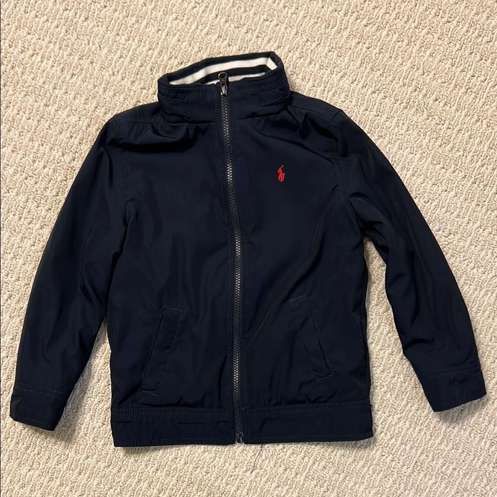 Polo Ralph Lauren navy jacket w/hood